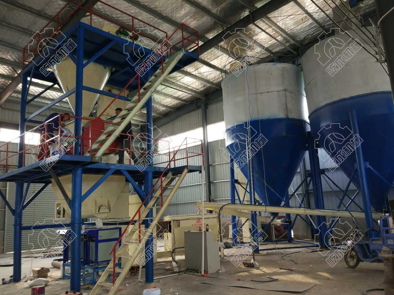 徐州全自動干粉砂漿生產線