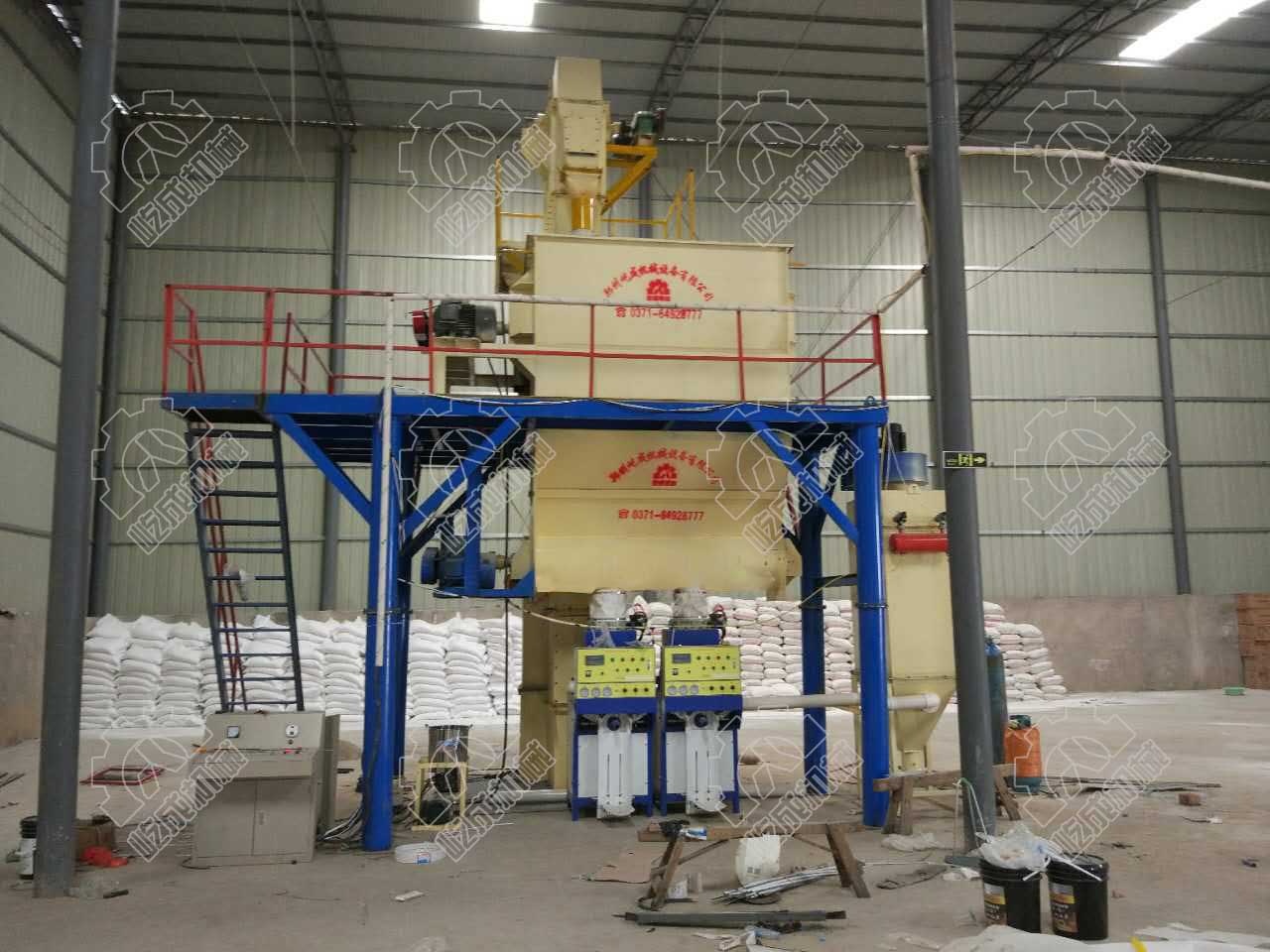 簡易型標線涂料生產(chǎn)線