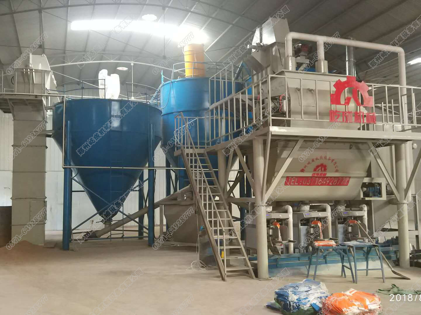 抗裂砂漿自動生產線