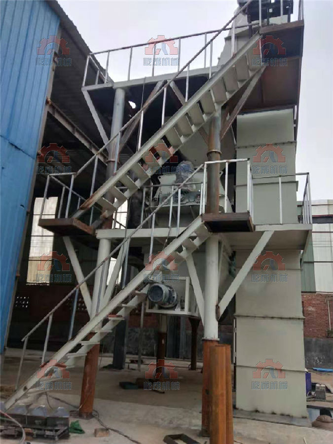 河南干混砂漿設(shè)備項(xiàng)目現(xiàn)場(chǎng)