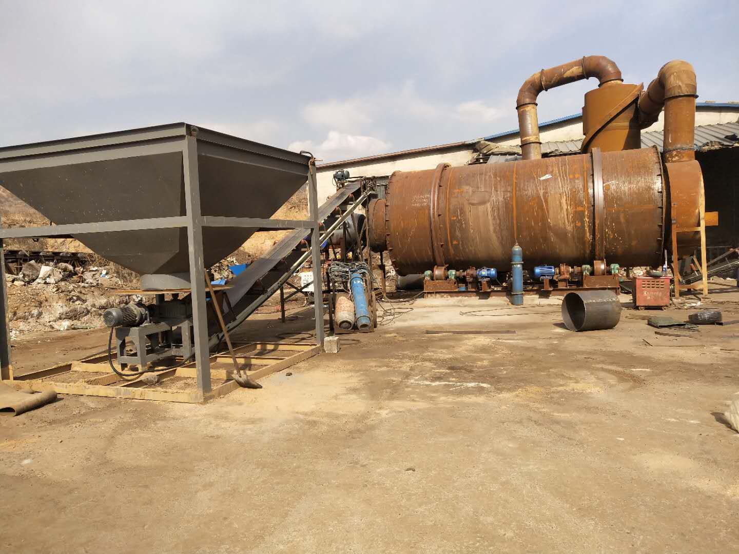 遼寧30噸沙子烘干機設(shè)備