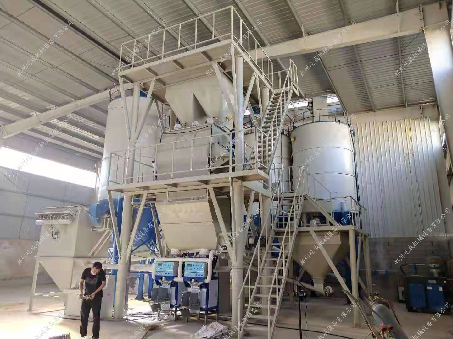 全自動膩子粉生產(chǎn)線