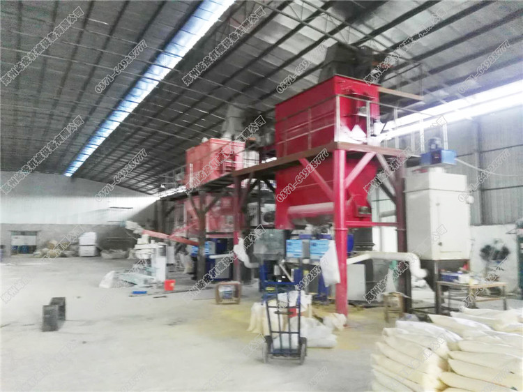 熱熔標(biāo)線涂料生產(chǎn)線配置圖3