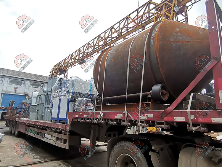 河北涿州滾筒混合機發(fā)貨